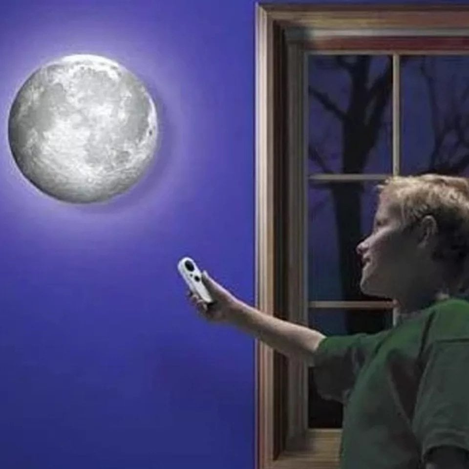 Odamdaki Ay Işığı Gece Lambası