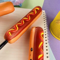 Squishy Jel Kalem Sosisli Hot Dog Sukuşi