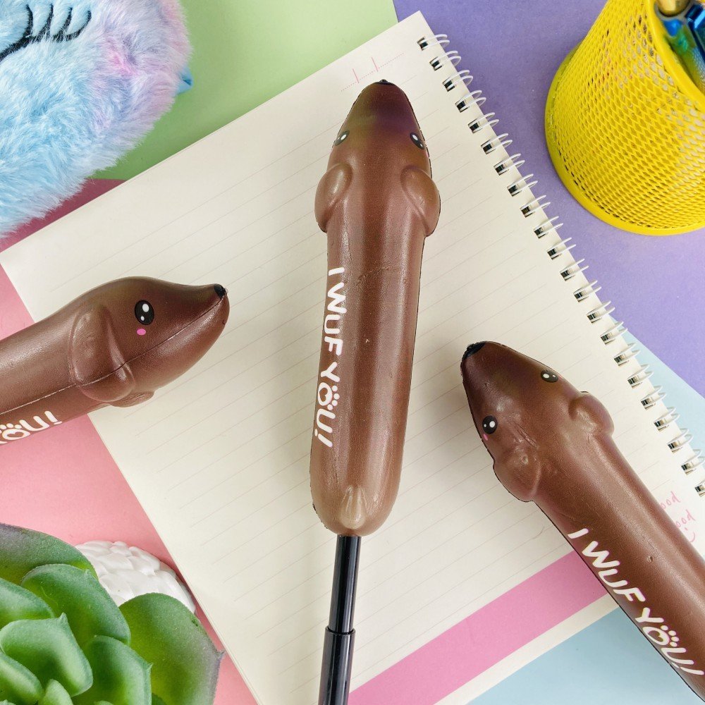 Squishy Jel Kalem Sevimli Köpek Sukuşi