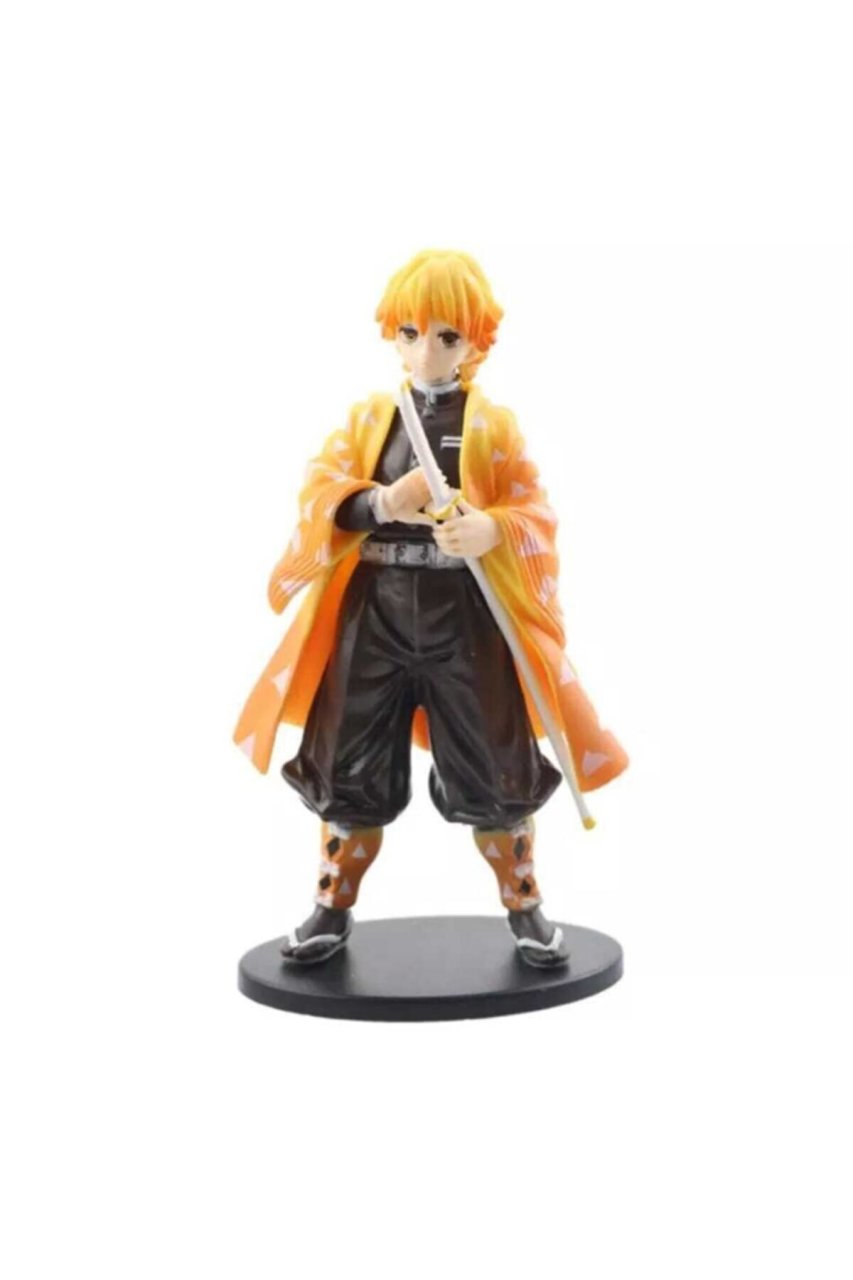 Zenitsu Agatsuma Kimetsu No Yaiba Demon Slayer Figür