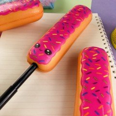 Squishy Jel Kalem Çilekli Kek Sukuşi