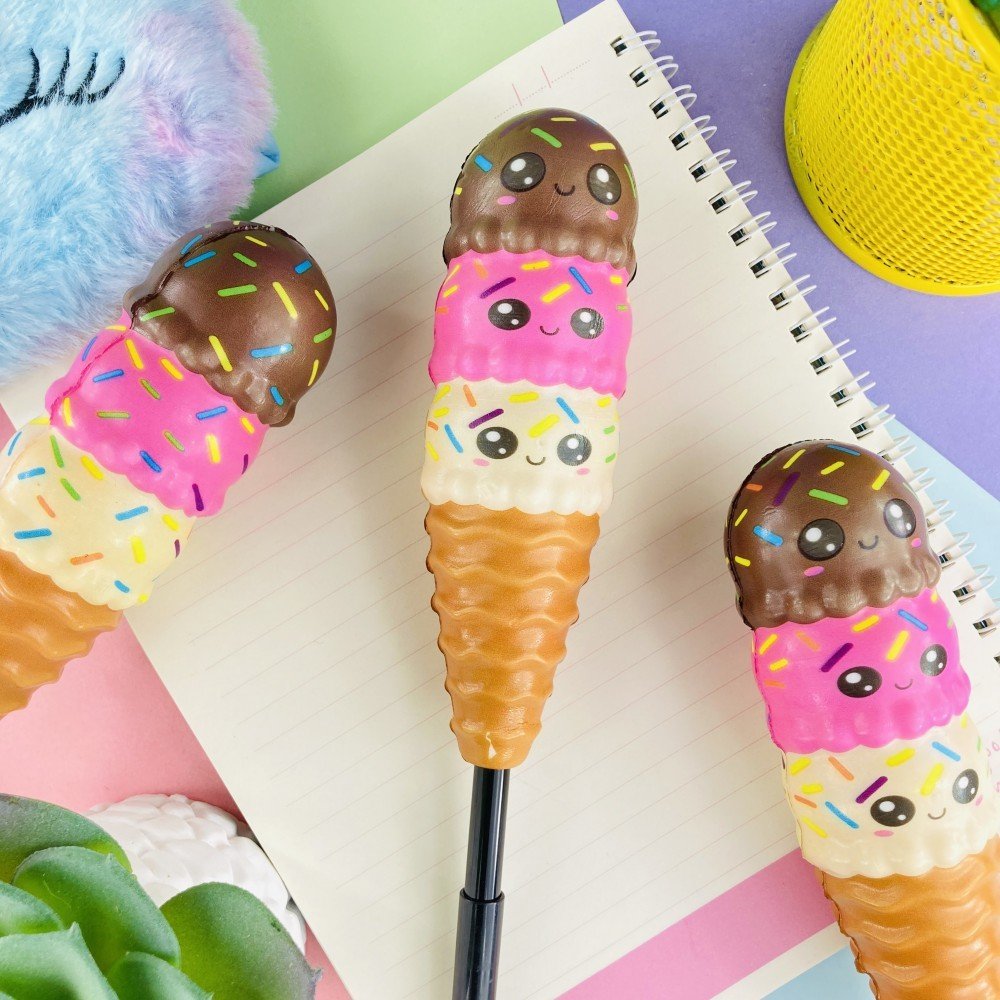 Squishy Jel Kalem Top Dondurma