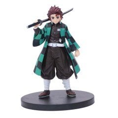 Demon Slayer: Kimetsu No Yaiba Anime Figür Tanjiro Kamado Figür 16 Cm