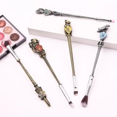 Harry Potter Sınıf Logolu Makyaj Fırça Seti Metal