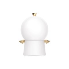 Beyaz Melek Projektör Müzik Kutusu Dönen Şarjlı Star Master Gece Lambası