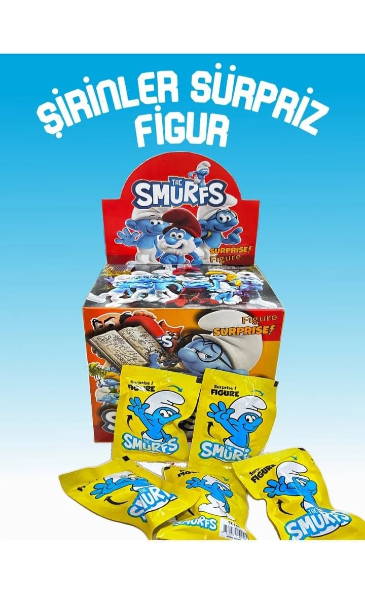 Şirinler Smurfs Şirine Sürpriz Figür Paket Şirinler Sürpriz Paket 1 Adet