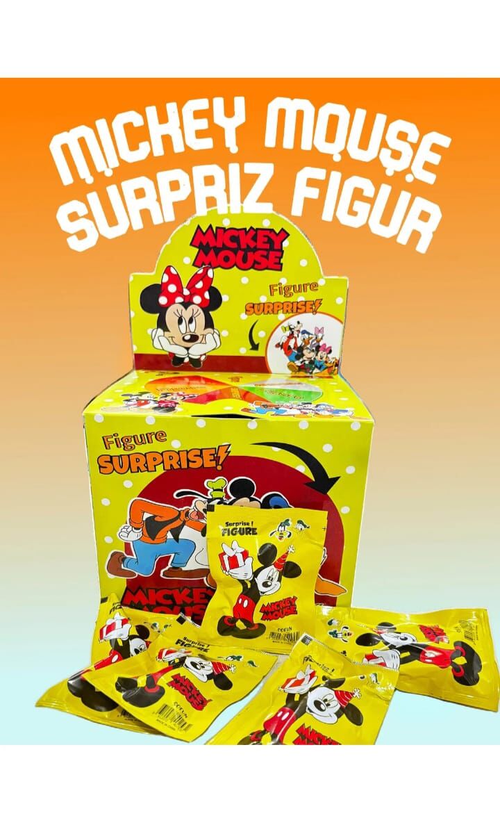Mickey Mouse Minnie Sürpriz Figür Paket Mickey Mouse Sürpriz Paket 1 Adet