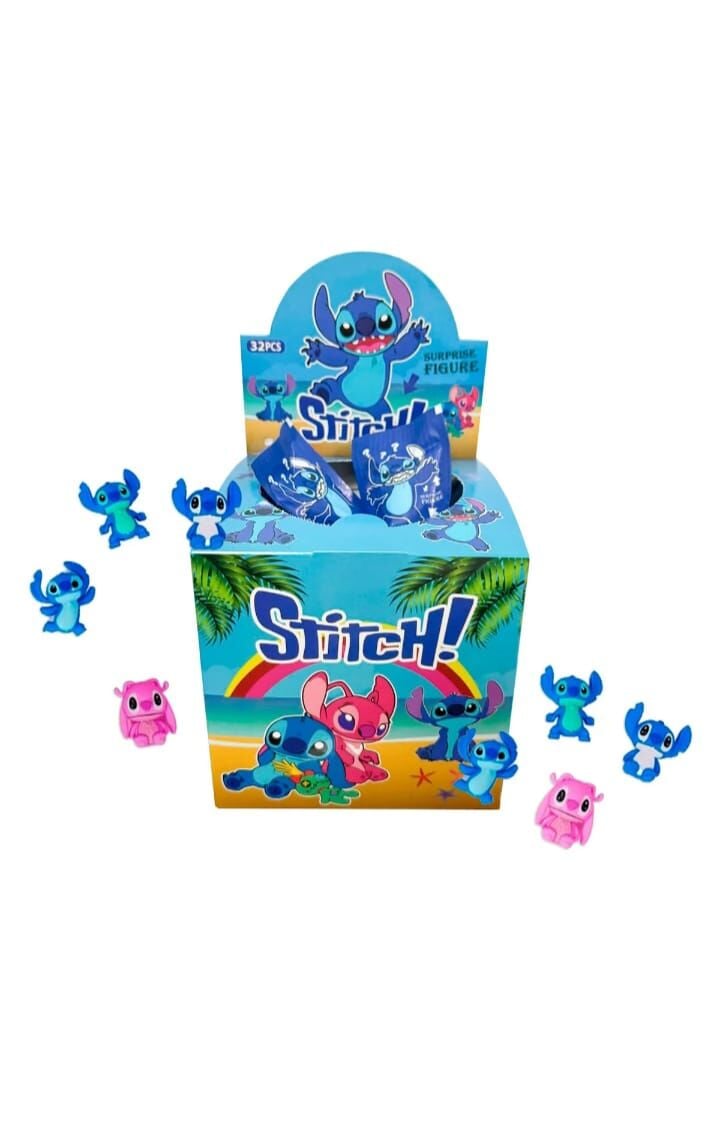 Stitch Sürpriz Figür - Tekli Paket | Mini Koleksiyon Figürü - Sürpriz Oyuncak Figür 1 Adet