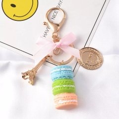 Makaron Eyfel Kulesi Anahtarlık