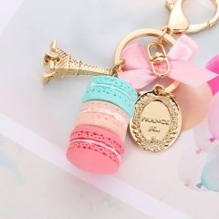 Makaron Eyfel Kulesi Anahtarlık