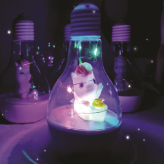 Ampul Unicorn Müzikli Gece Lambası
