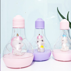 Ampul Unicorn Müzikli Gece Lambası