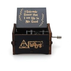 Harry Potter Always Müzik Kutusu Ahşap İşlemeli