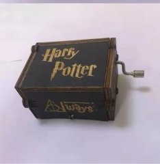 Harry Potter Always Müzik Kutusu Ahşap İşlemeli