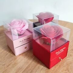 Çekmeli Gül Kutusu