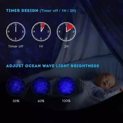 Starry Night Galaxy Led Projektör Lamba Bluetooth Hoparlör Kumandalı