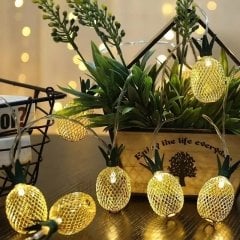Pineapple Ananas Şerit Led Işık 2 Metre