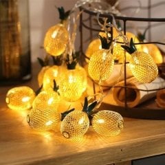 Pineapple Ananas Şerit Led Işık 2 Metre