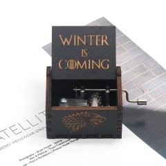 Game of Thrones Ahşap Çevirmeli Müzik Kutusu