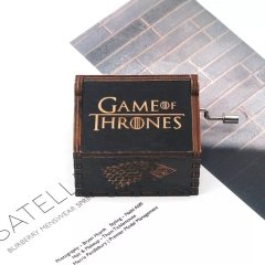 Game of Thrones Ahşap Çevirmeli Müzik Kutusu