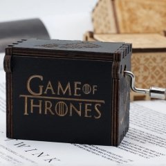 Game of Thrones Ahşap Çevirmeli Müzik Kutusu