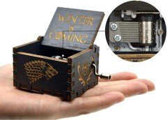 Game of Thrones Ahşap Çevirmeli Müzik Kutusu