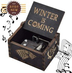 Game of Thrones Ahşap Çevirmeli Müzik Kutusu