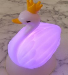 Sevimli Mini Kuğu Lamba Renk Değiştiren