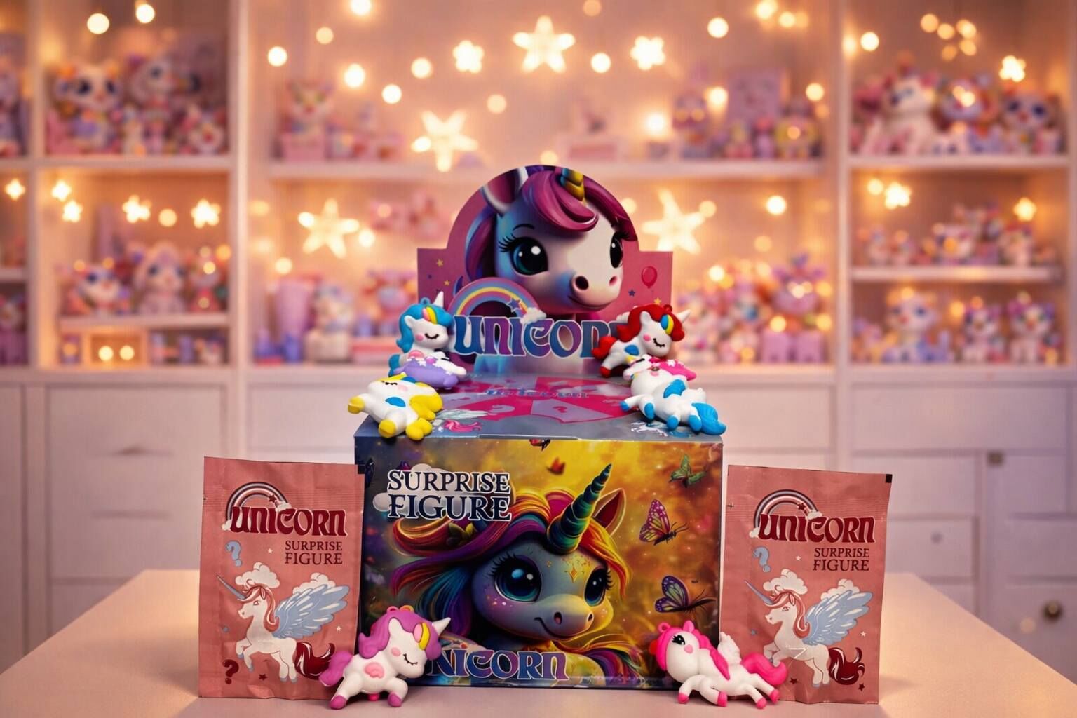 Unicorn Sürpriz Figür Paket 1 Paket