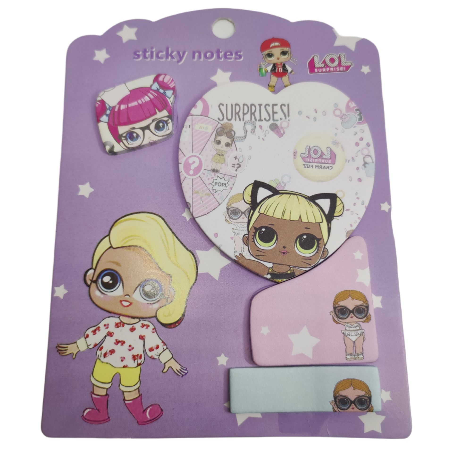 4'lü Lol Surprise Post-it Yapışkanlı Kağıt Notluk