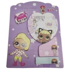 4'lü Lol Surprise Post-it Yapışkanlı Kağıt Notluk