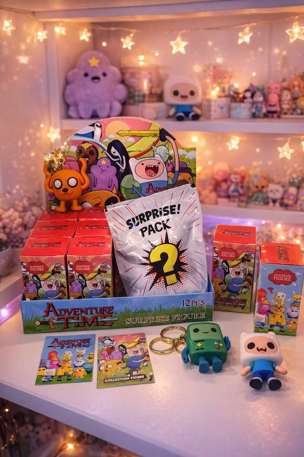 Adventure Time Karakter Sürpriz Paket Anahtarlık Figür 1 Adet