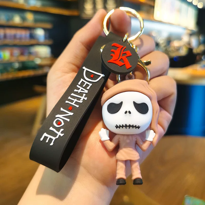 Anime Death Note Lüx Anahtarlık Çanta Aksesuarı Süsü 1 Adet