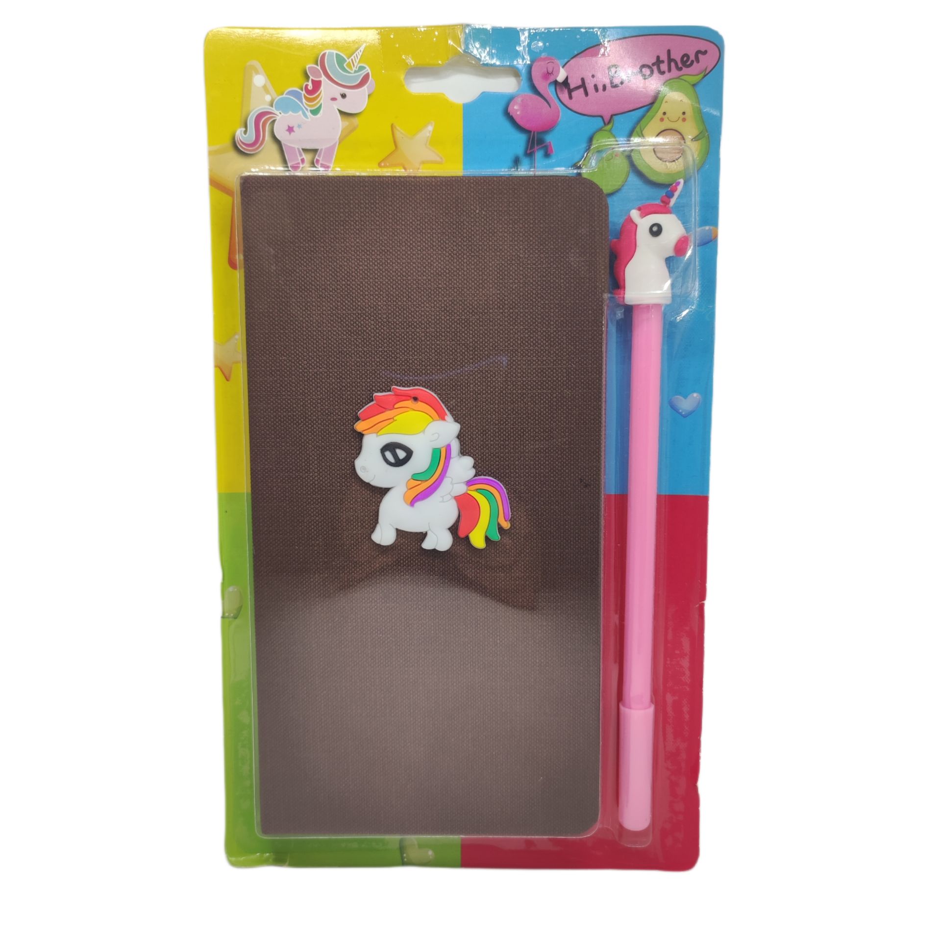 Renkli Unicorn Temalı Defter Kalem Seti