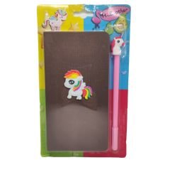 Renkli Unicorn Temalı Defter Kalem Seti