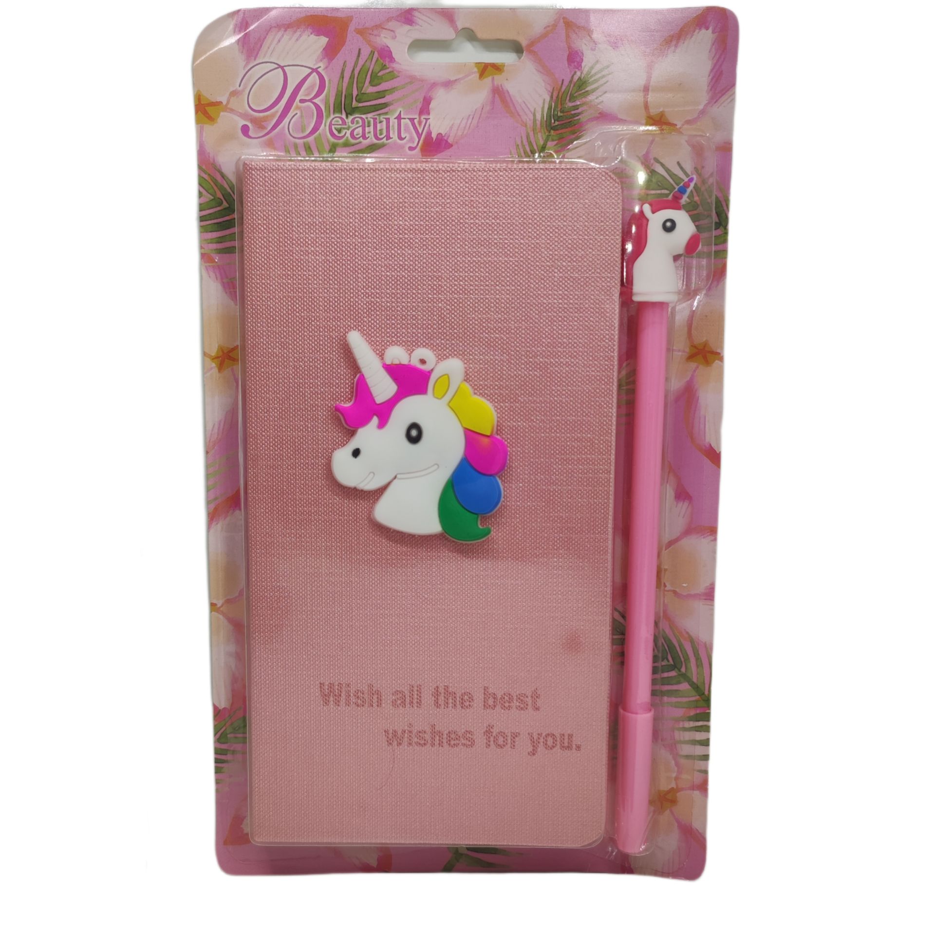 Renkli Unicorn Temalı Defter Kalem Seti