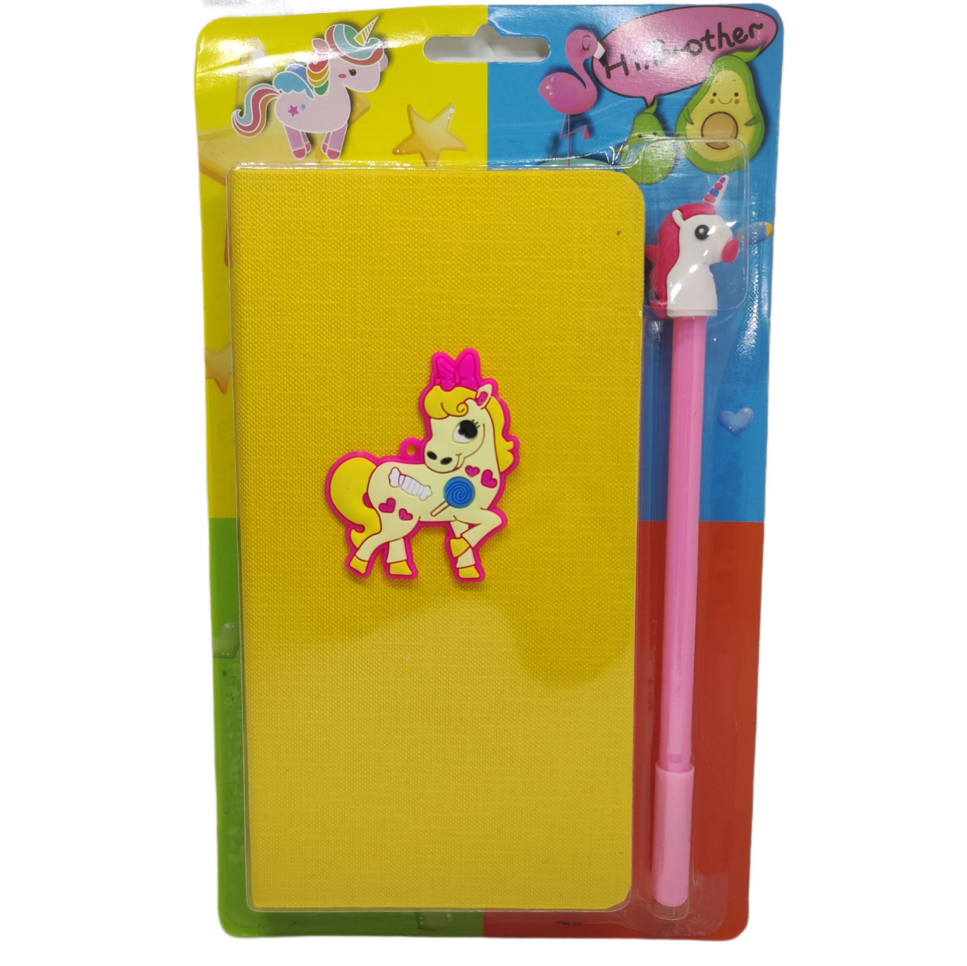 Renkli Unicorn Temalı Defter Kalem Seti