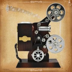 Müzik Kutusu Film Makinası Temalı