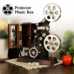 Müzik Kutusu Film Makinası Temalı