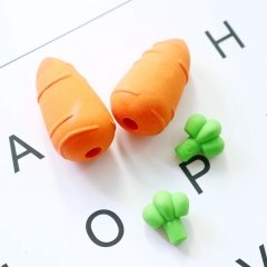 3 Adet Mini Havuç Sevimli Silgi