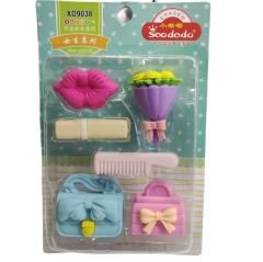 6'lı Fashion Prenses Silgi Seti