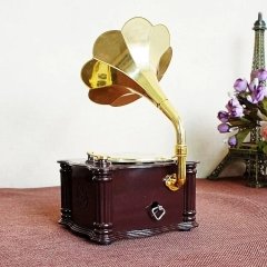 Nostaljik Müzik Kutusu Gramofon