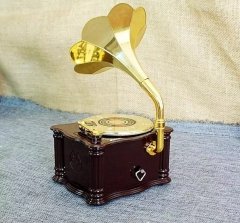 Nostaljik Müzik Kutusu Gramofon
