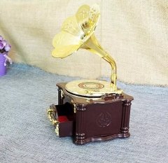 Nostaljik Müzik Kutusu Gramofon