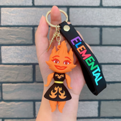 Elemental Karakter Figür Lüx Anahtarlık Çanta Aksesuarı Süsü 1 Adet