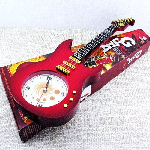 Gitar Şeklinde Duvar Saati