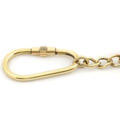 Pirinç 40 Yıllık Takvimli Özel Üretim Anahtarlık