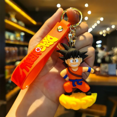 Anime Dragon Ball Z Karakter Figür Lüx Anahtarlık Çanta Aksesuarı Süsü 1 Adet