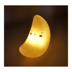 Sevimli Uyuyan Ay Gece Lambası