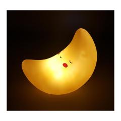 Sevimli Uyuyan Ay Gece Lambası